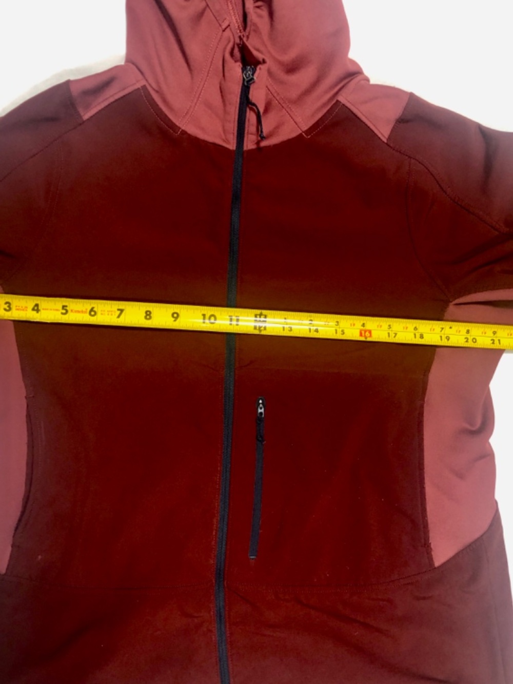 Womens Mountain Hardware softshell jacket size M brown full zip stretchy - Picture 10 of 10